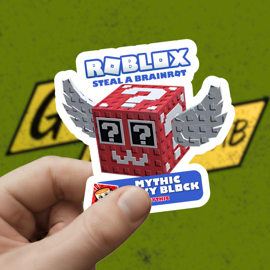 Steal a Brainrot Roblox Sticker Pack | Shopee Singapore