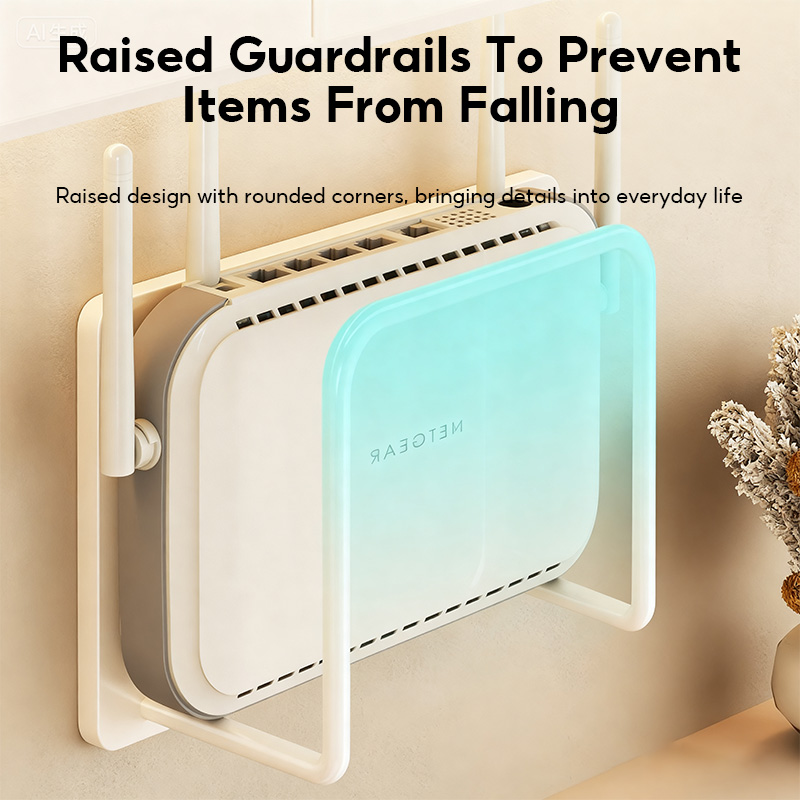 Rack Mounted Router WiFi Storage Box Wall Mounted Rack Router Placement ...