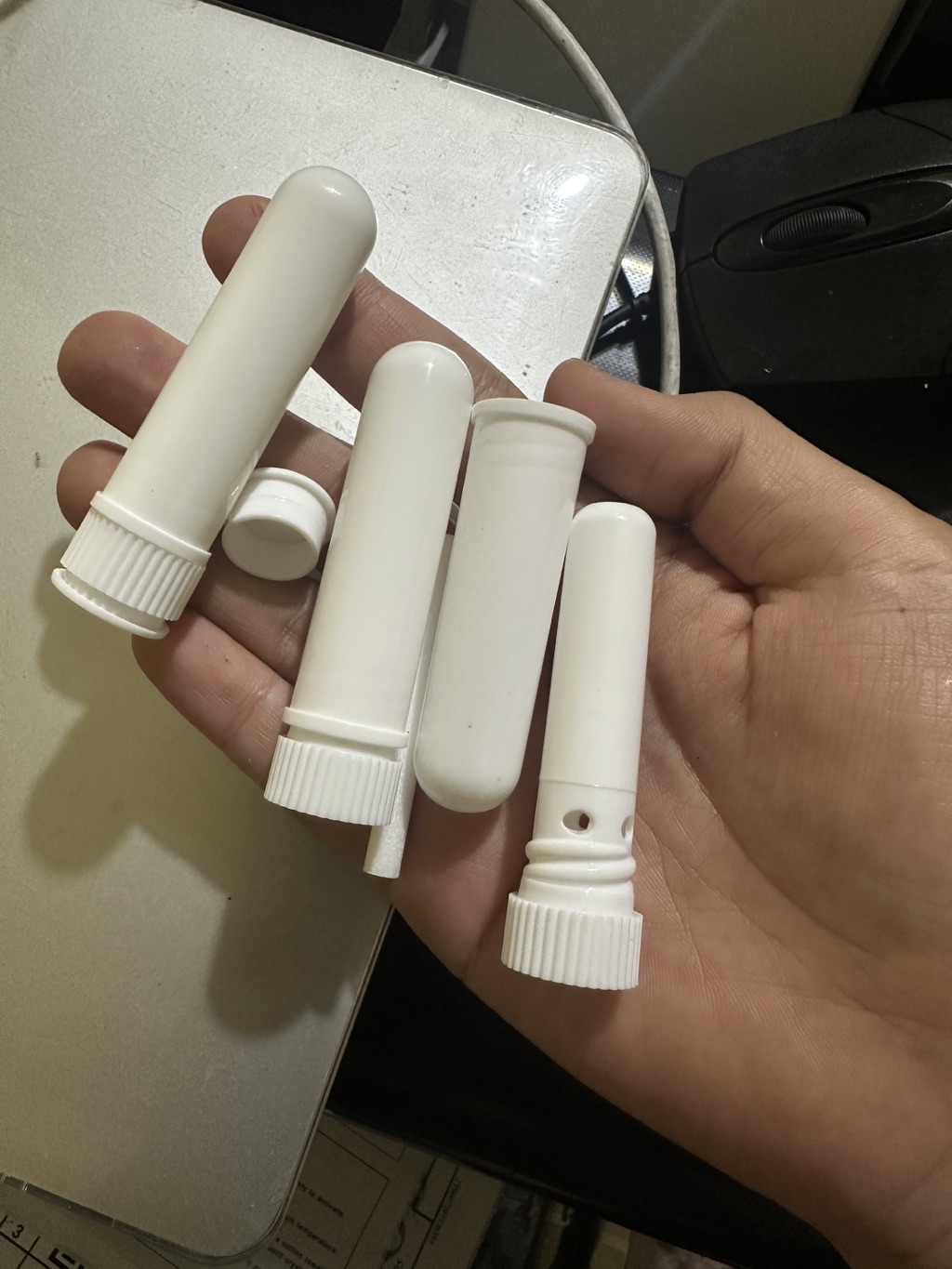Empty Nasal Inhaler blank nasal Inhaler aromatherapy | Shopee Singapore
