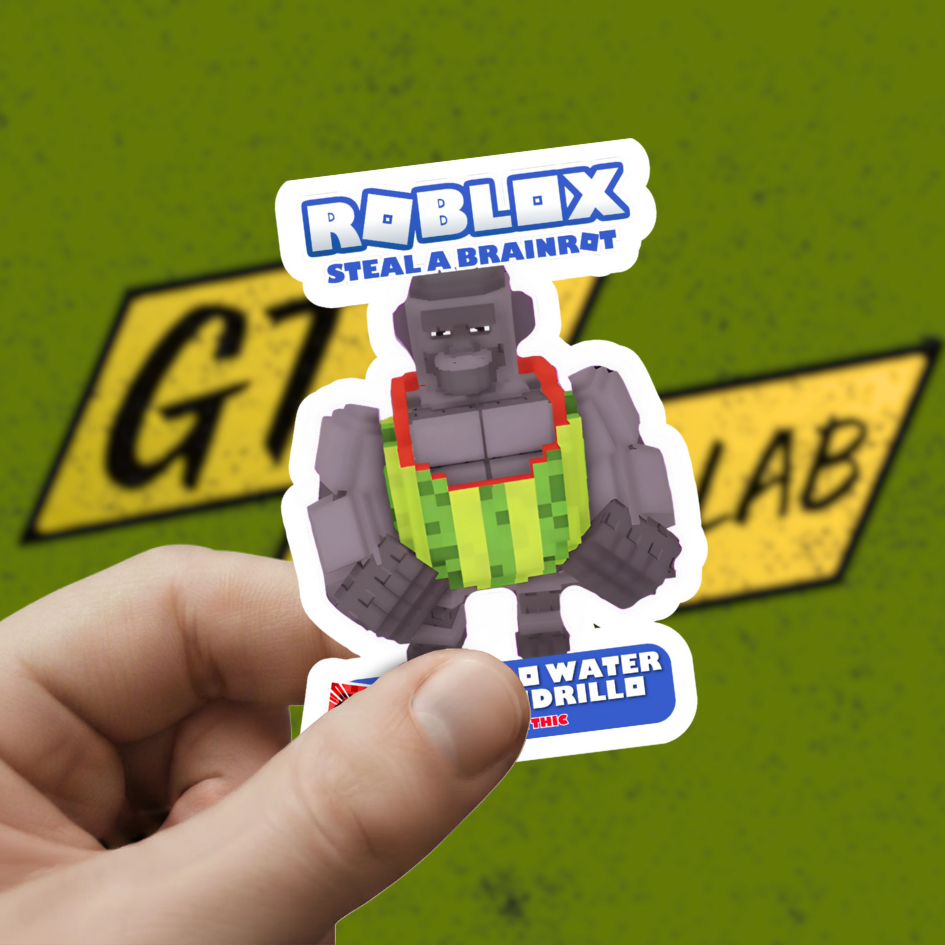 Steal a Brainrot Roblox Sticker Pack | Shopee Singapore