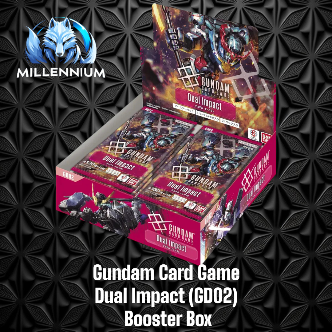 Japanese Gundam Card Game Dual Impact GD02 Booster Box | Official TCG ...