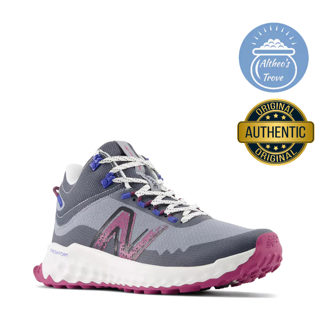 Authentic Women s New Balance Fresh Foam Garoe Mid Cut Trail Running Hiking Shoe US 6.5