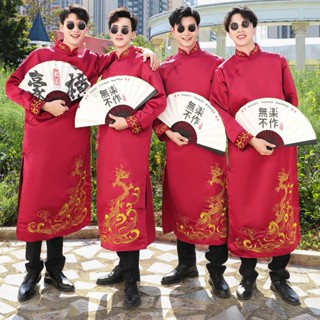 Chinese wedding hot sale male outfit