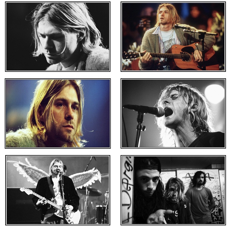 Nirvana poster Nevermind poster Kurt Cobain Poster wallpaper decor ...