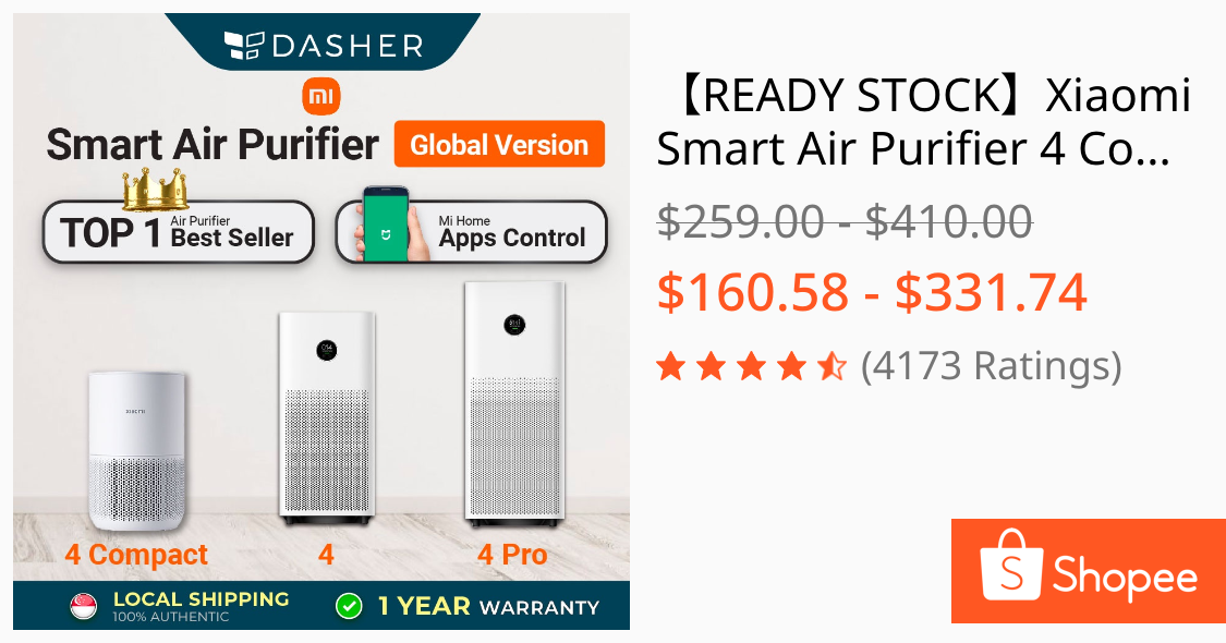 Xiaomi Smart Air Purifier 4 Compact