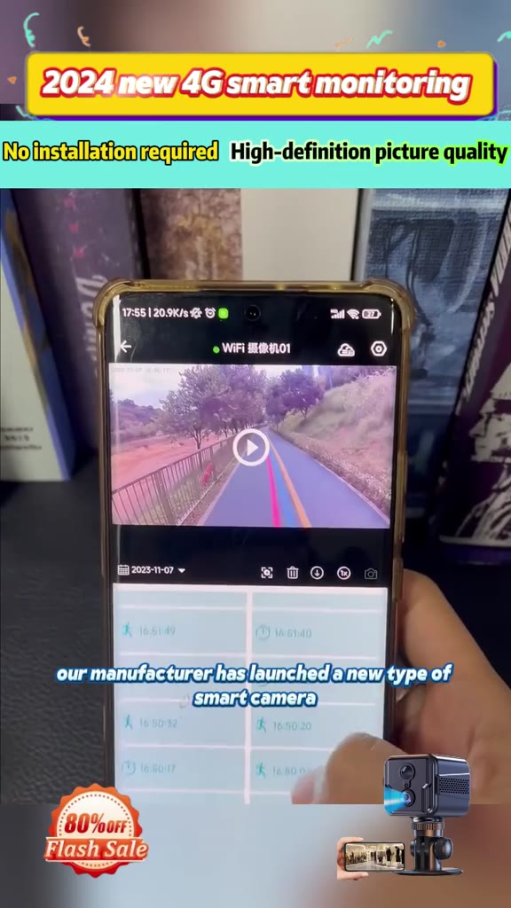 24-Hour Delivery [Anti-Thife/No Wiring/No Installation] 4G Remote ...