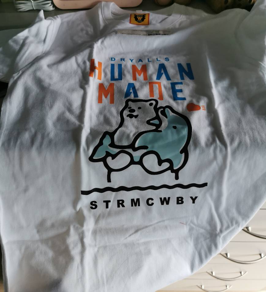 Human Made x Reo Sano Strmcwby joint dolphin ice cream polar bear