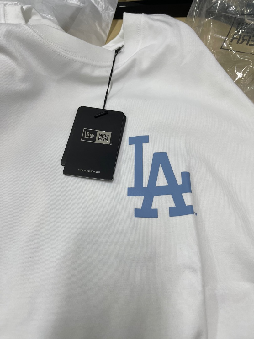 New Era T-Shirt Mlb Big Logo 12195450 Černá Regular Fit