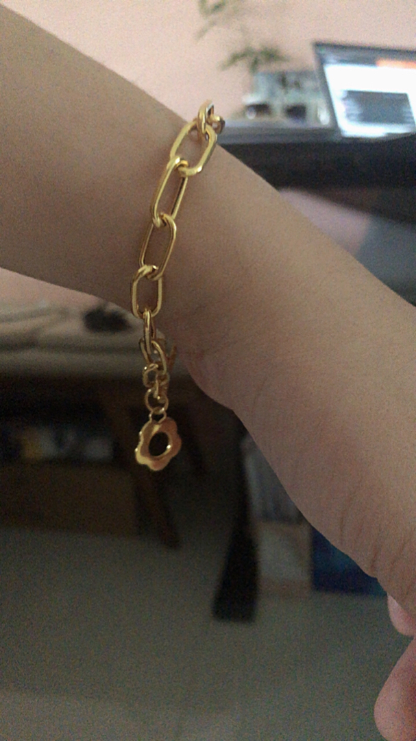 TAKA Jewellery Toggle Clasp Links 916 Gold Bracelet - TAKA Jewellery