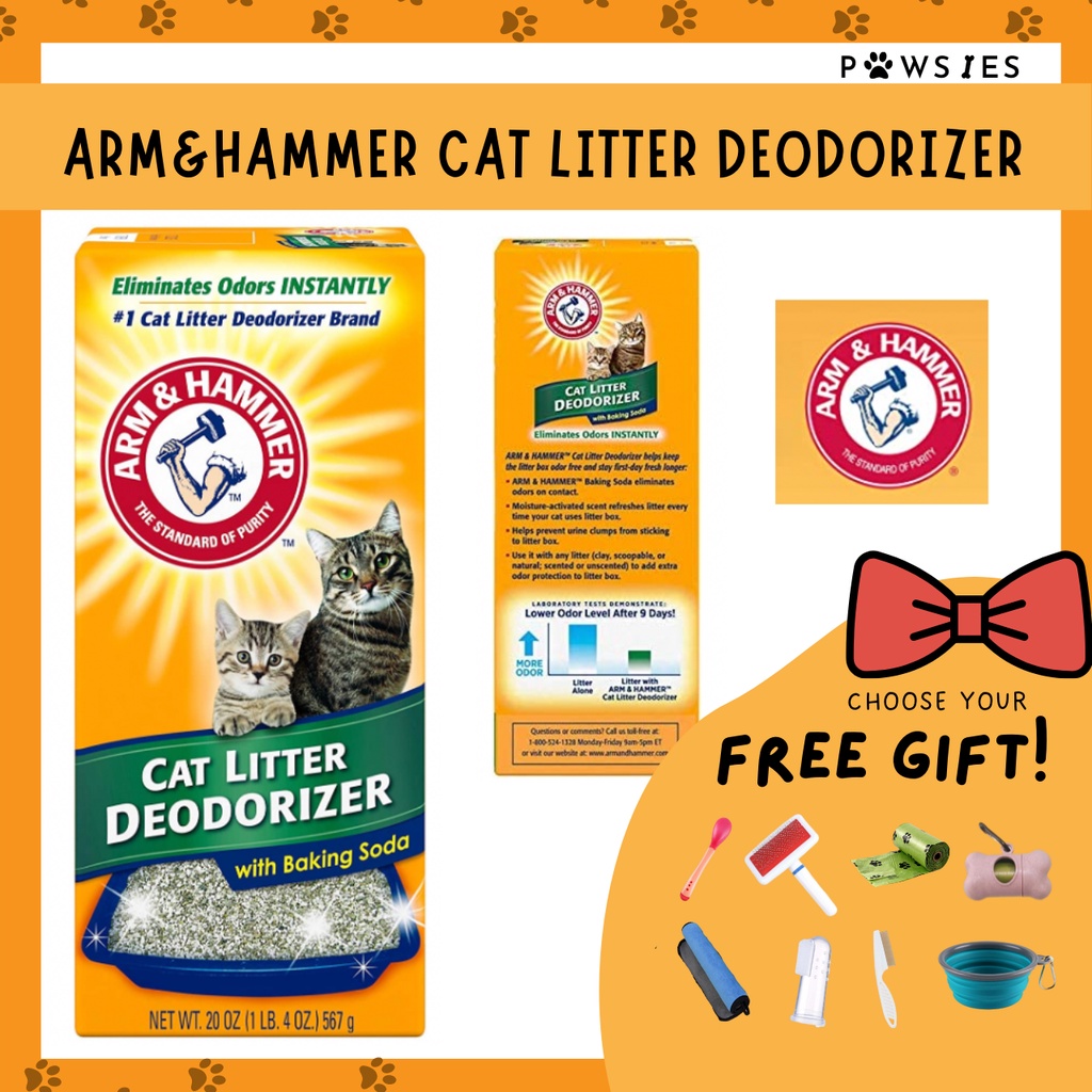 Arm Hammer Cat Litter Deodorizer with baking soda odour removal odor Shopee Singapore