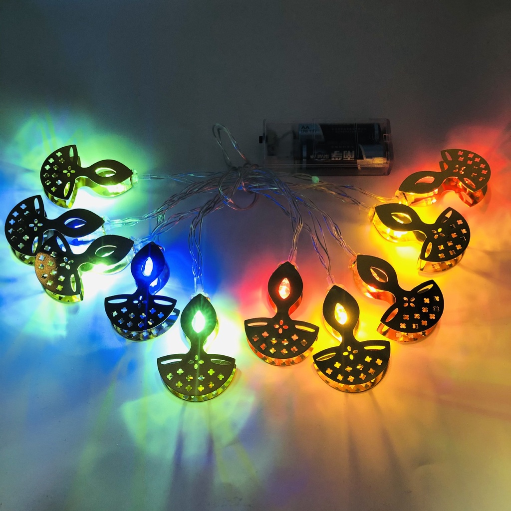 Diwali Decoration Lights USB Battery Plug in Deepavali Decoration Item Fairy LED Light Candle Shape Festival Lighting Oil Lamp for New Year Lights Shopee Singapore