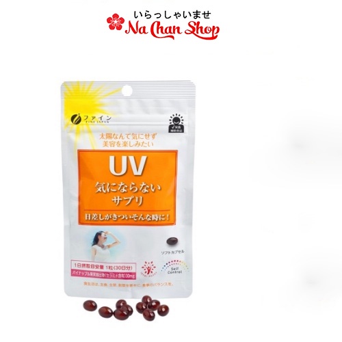 Fine Japan UV Whitening Sunscreen 30 Tablets