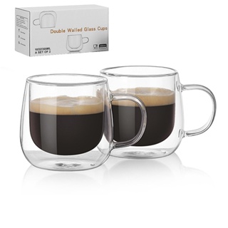 Irish Double Wall Insulated Glass Coffee Cups Durable Borosilicate Glass  Mug for Latte Glass Drink Coffee Mug - China Classic Double Wall Insulated  Coffee Glass Cup and Double Wall Glasses Couple Cups Lemon Juice Cup price