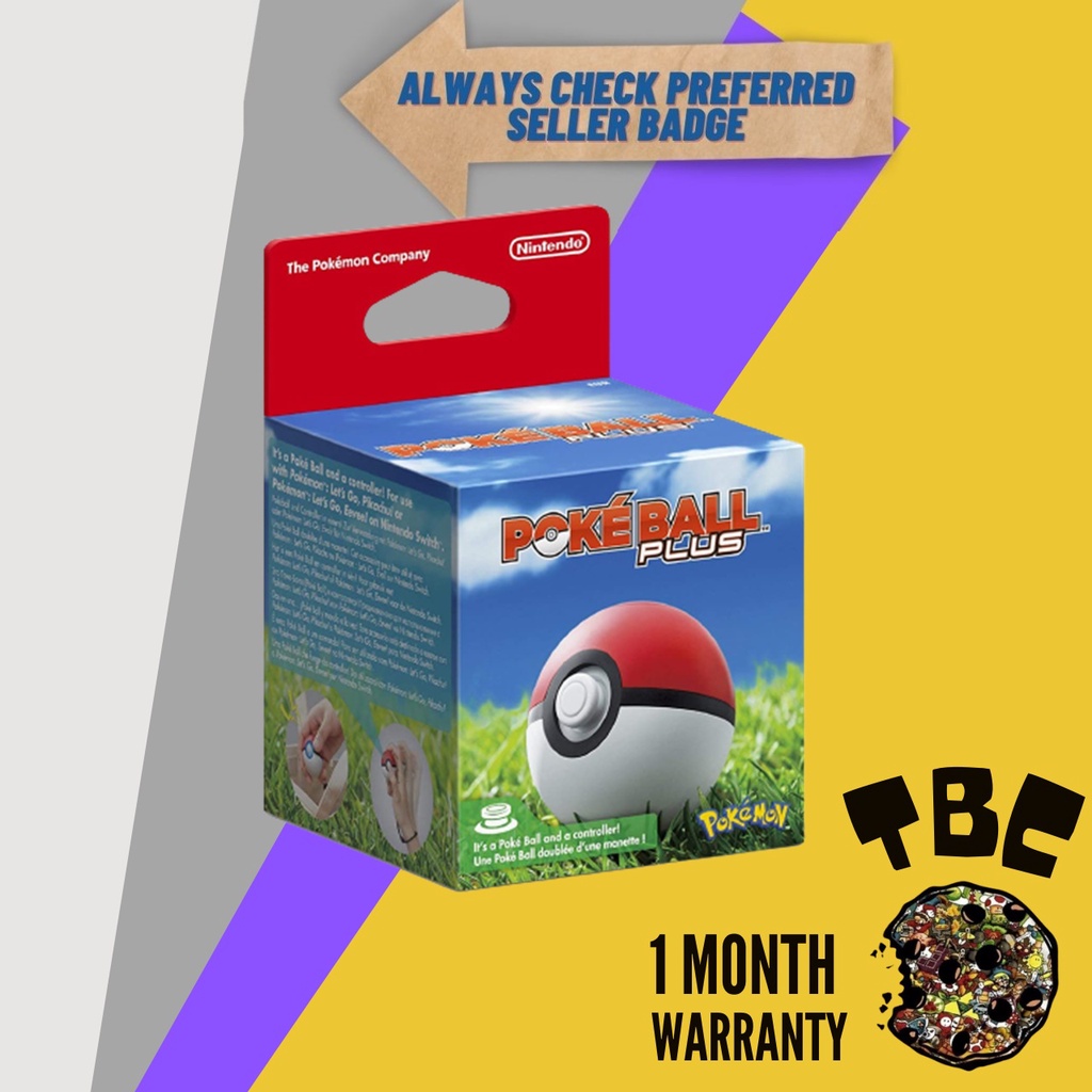 Switch - Pokémon: Let’s Go Poké Ball Pokeball | Shopee Singapore