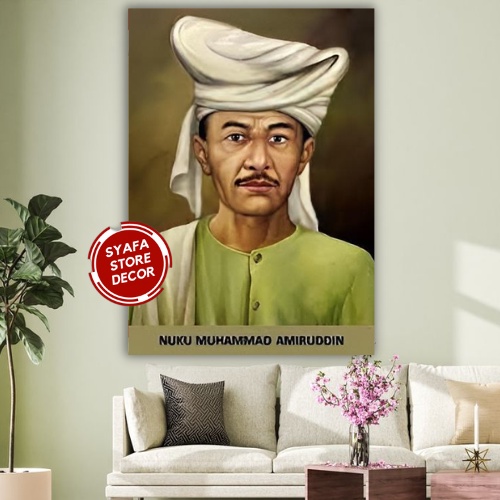 NUKU MUHAMMAD AMIRUDDIN - Walldecor poster of the Indonesian National ...