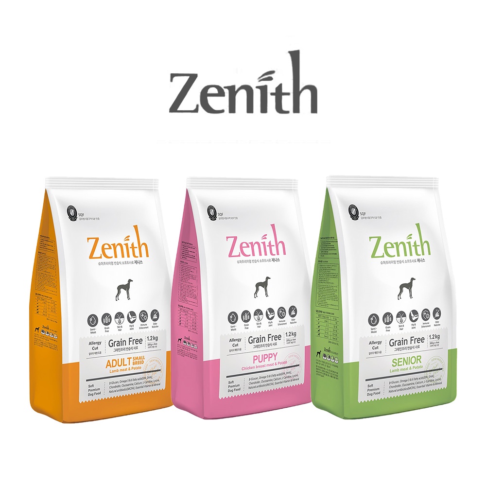 [SG Ready Stock] Bow Wow Zenith Soft Kibble Dog Food Puppy, Senior ...