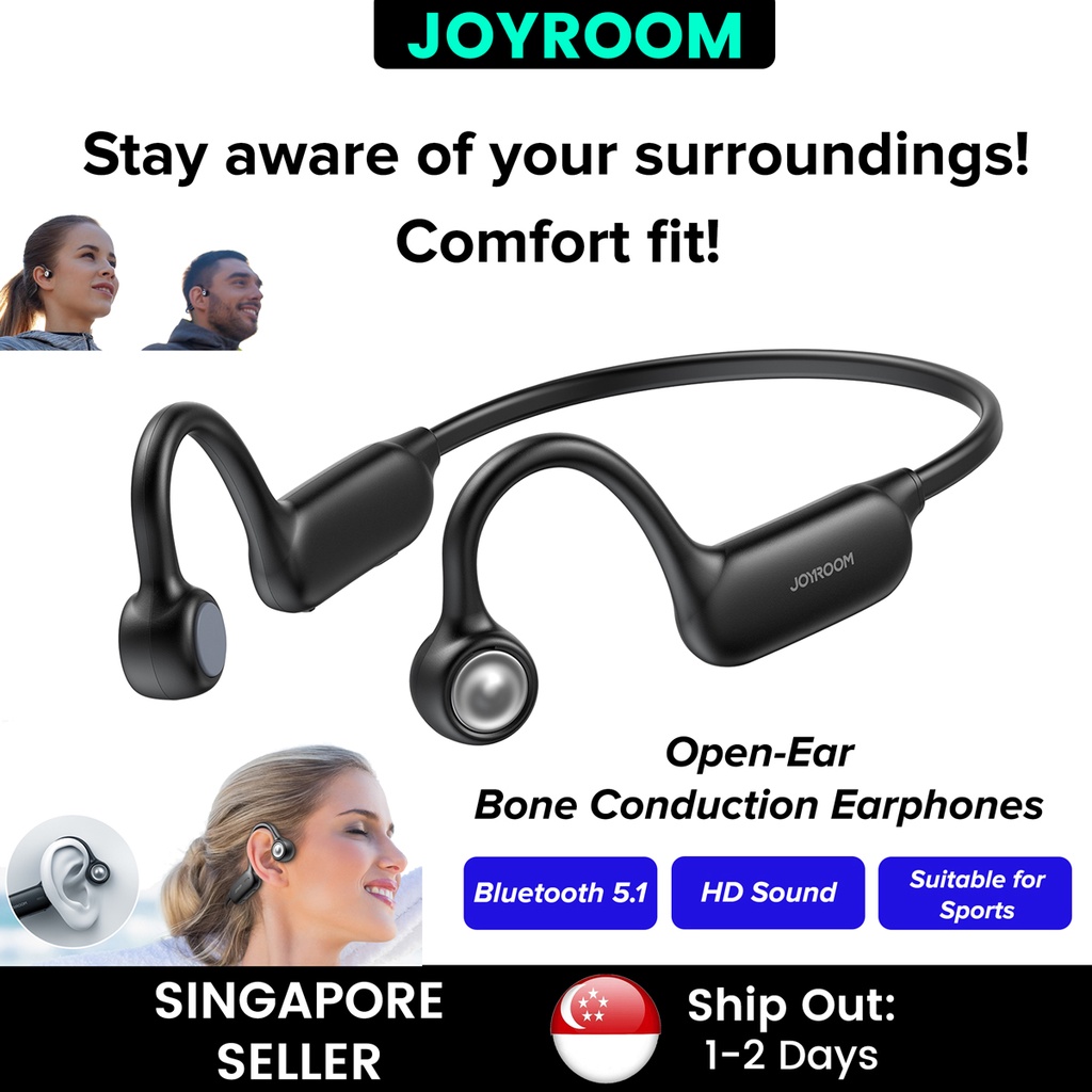 [SG] Joyroom JRX2 Wireless Bluetooth Bone Conduction Headphones with