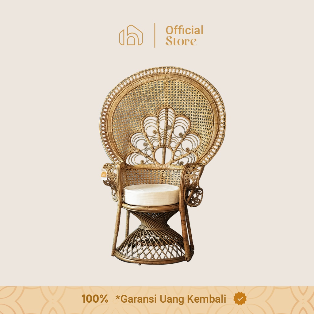 Homessential ULUWATU CHAIR - RATTAN CHAIR/RATTAN MANTEN CHAIR (Can Rent ...