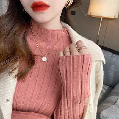 Winter Fleece Thick Knitted Bottoming Shirt, 2023 N Produktbild-Vorschau 11