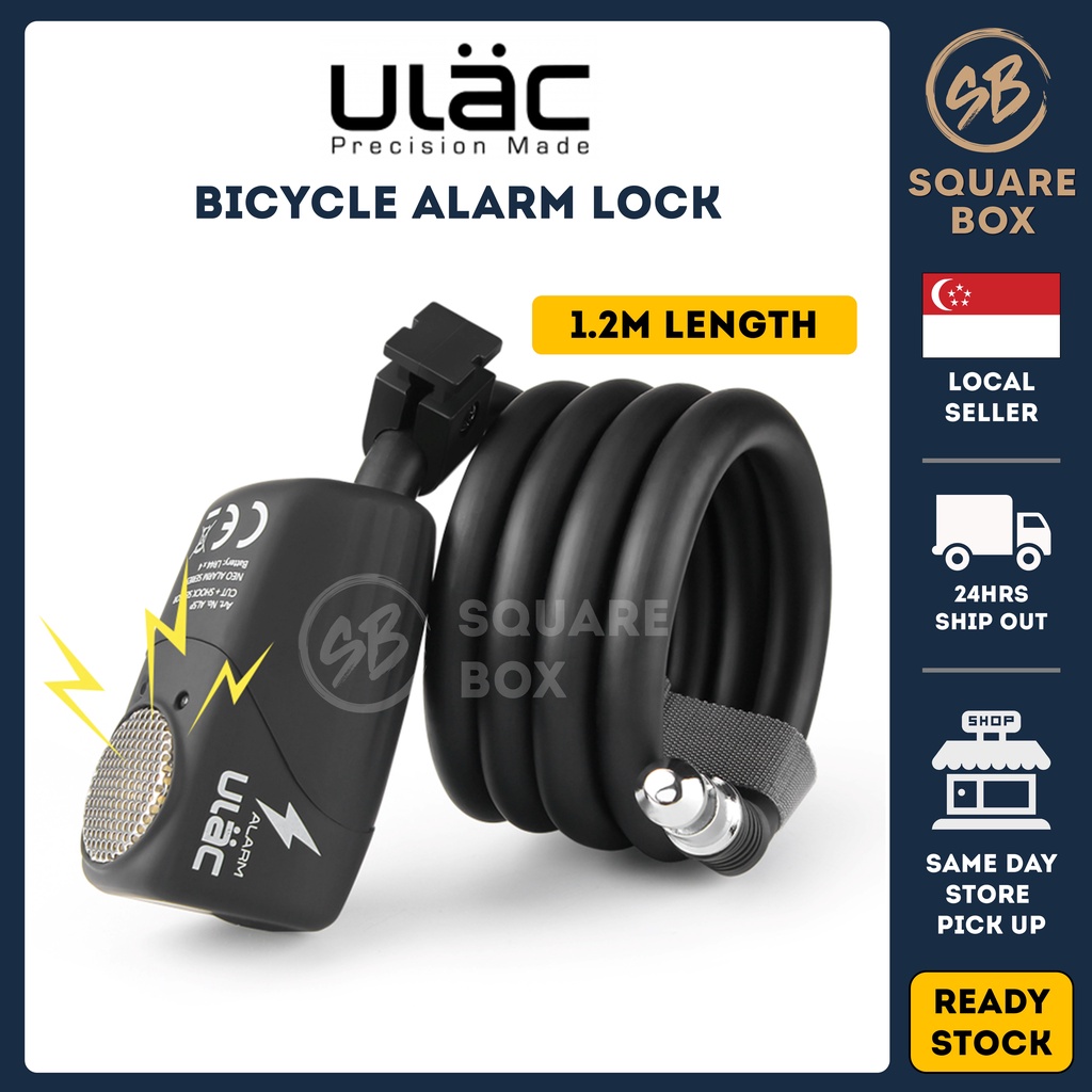 Bike lock alarm cable hotsell