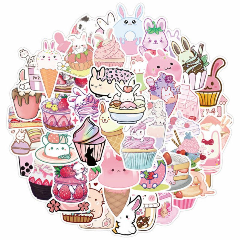 HP Rabbit Style Sticker Pack 260118- Cool, Cute Aesthetic Stickers for ...