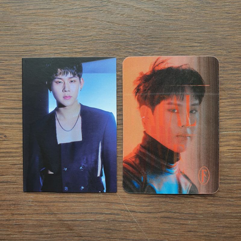 🌱 MONSTA X FATAL LOVE (LOVE KILLA) MESSAGE / LENTICULAR PHOTOCARD