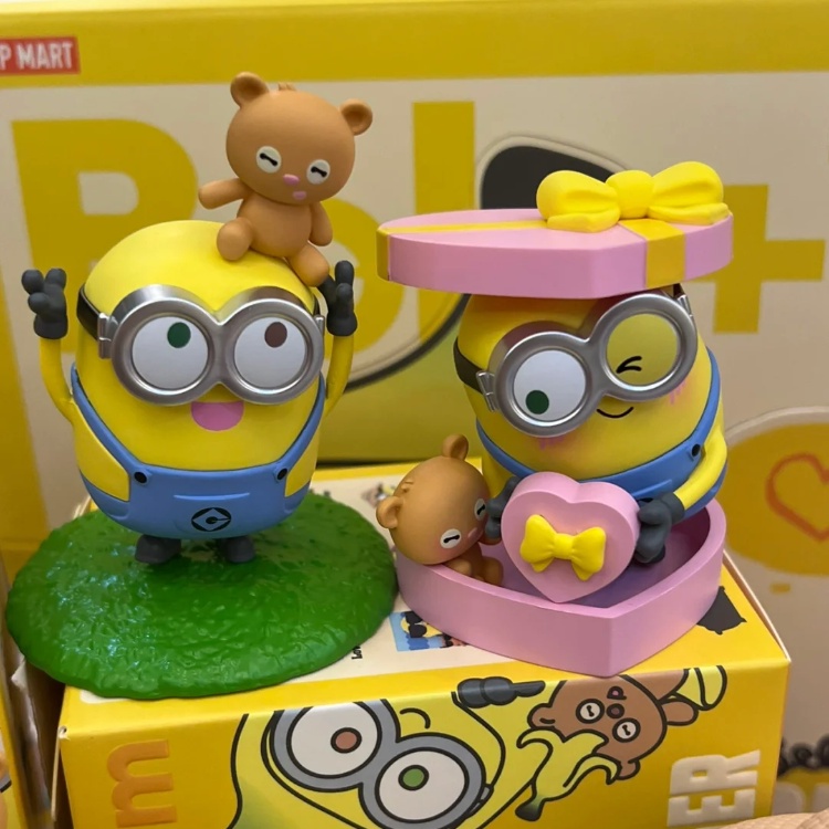 Genuine】POPMART Minions Bob Tim Better Together Series Blind box Cute  Figure Ornaments Gift Shopee Singapore