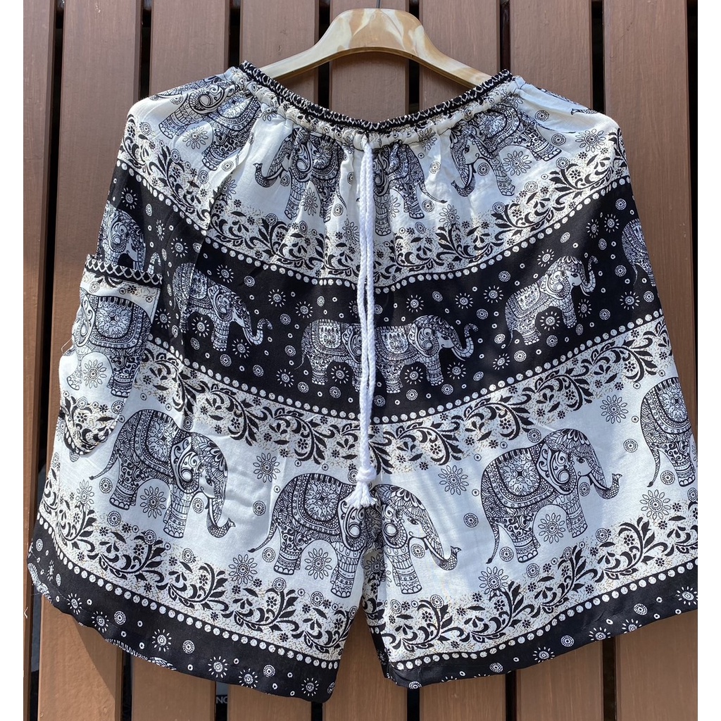 Shorts Elephant pants Men Women Thai Short pant Shopee Singapore