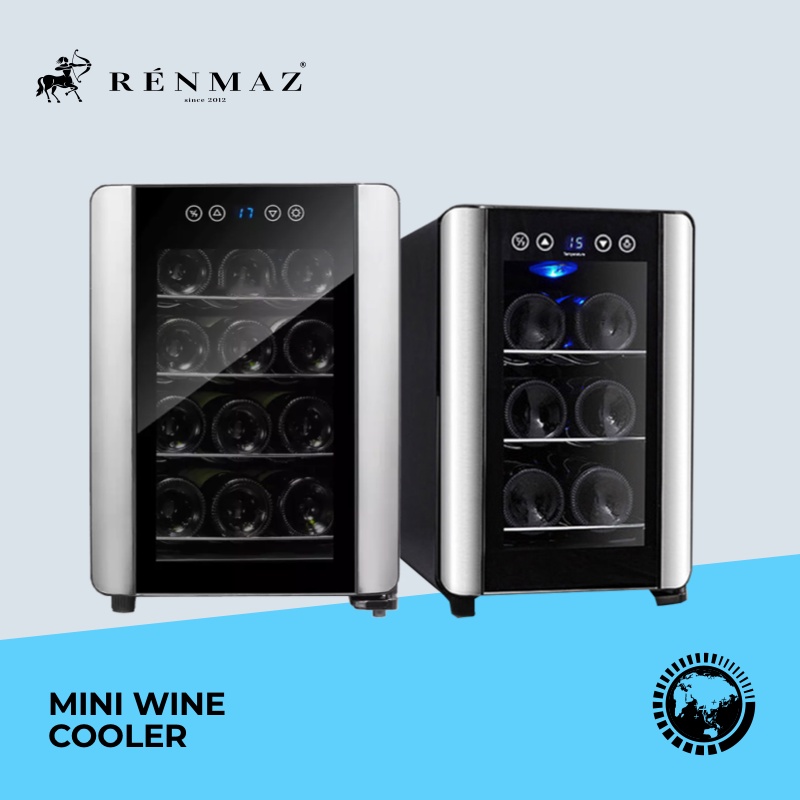 Renmaz Constant Temperature Wine Cooler Mini Edition [Bar, Small