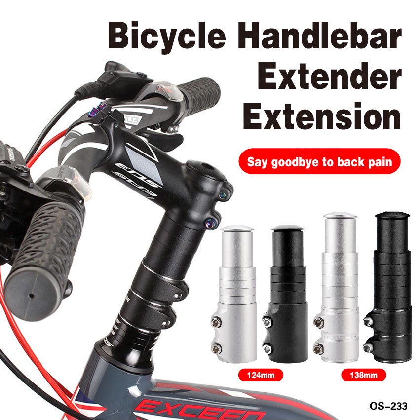 Bicycle Fork Stem Extender Riser Alloy Bike Head Up Raiser Handlebar