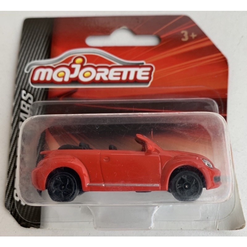 Majorette Volkswagen Edition Volkswagen Beetle - Pink / Yellow diecast model
