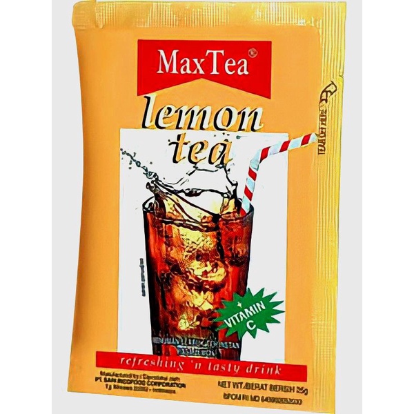Max tea lemon tea (Unit) (10 Sachets) | Shopee Singapore