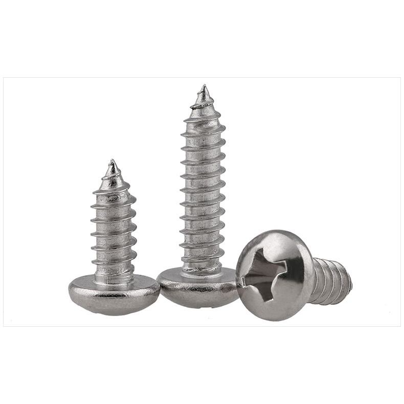 [M3.5/M4/M5 304 Stainless Steel Round Head SelfTapping Screw Phillips