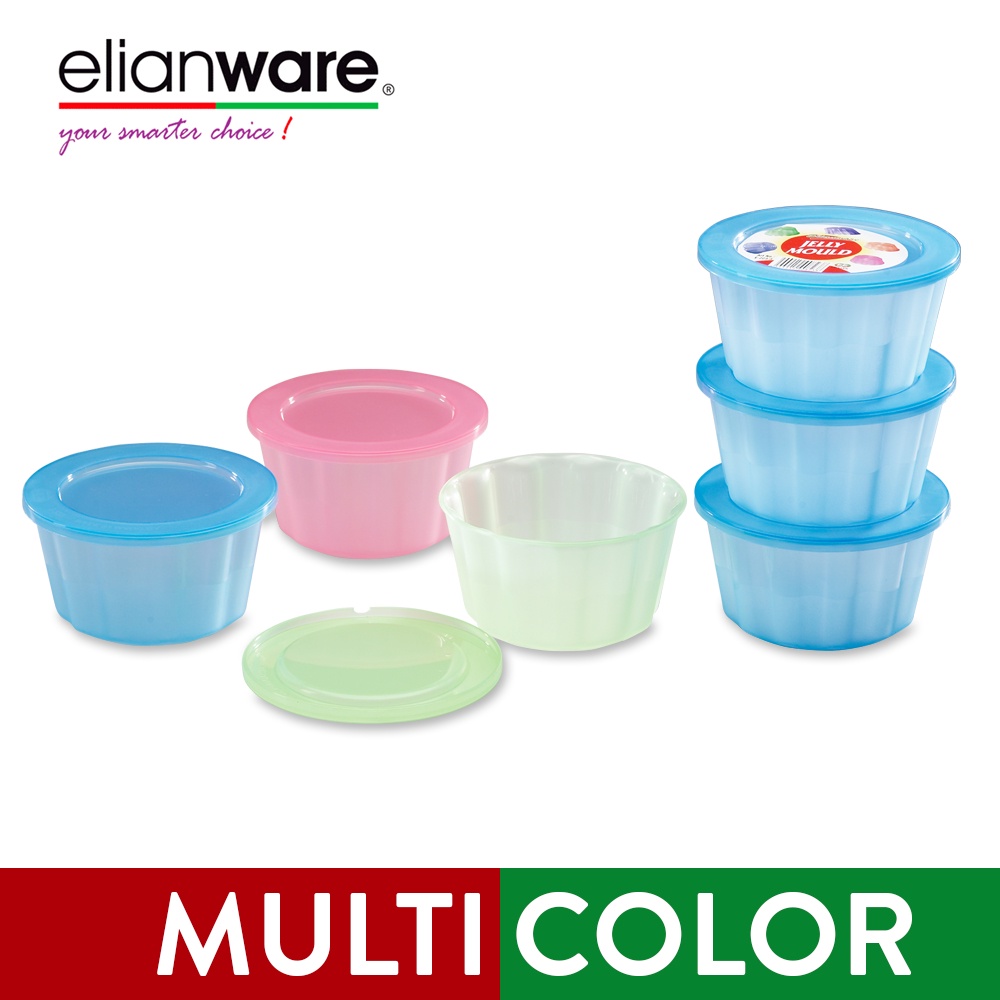 Elianware Random Colour Round Jelly Cup Jelly Mould Shopee Singapore