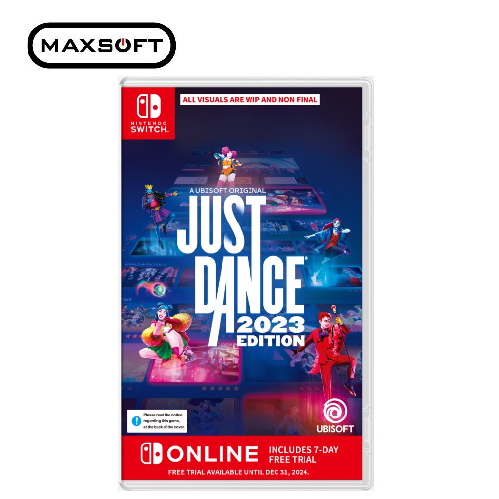 Just Dance 2023 Asia (Code In Box , No Physical Game Cartridge