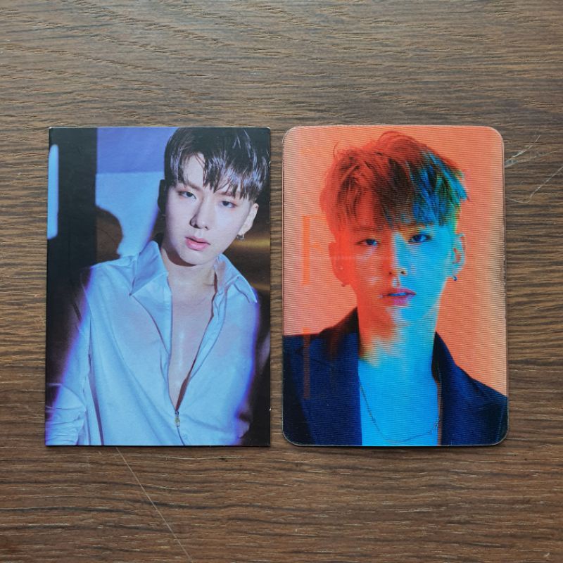 🌱 MONSTA X FATAL LOVE (LOVE KILLA) MESSAGE / LENTICULAR PHOTOCARD