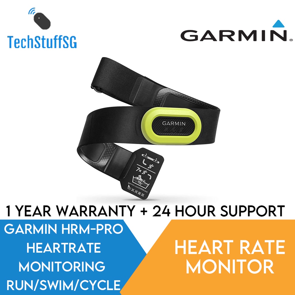 Garmin Hrm Pro Tri Heart Rate Strap Run 4.0 Swimming Running Hrm