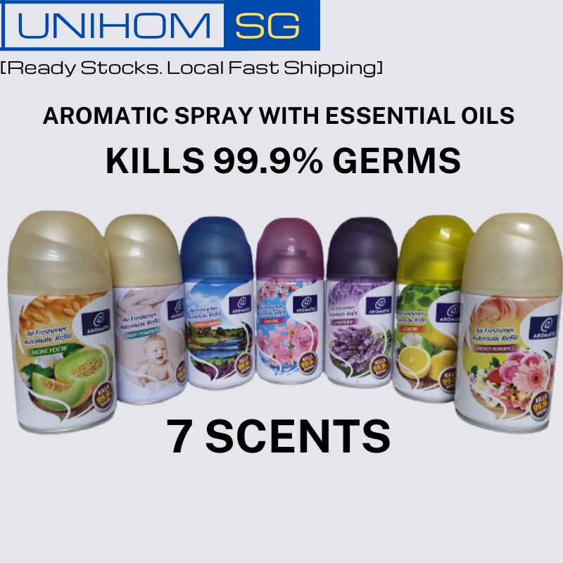 UnihomSG (ReadyStock) Aromatic Spray Automatic Air Freshener Refills