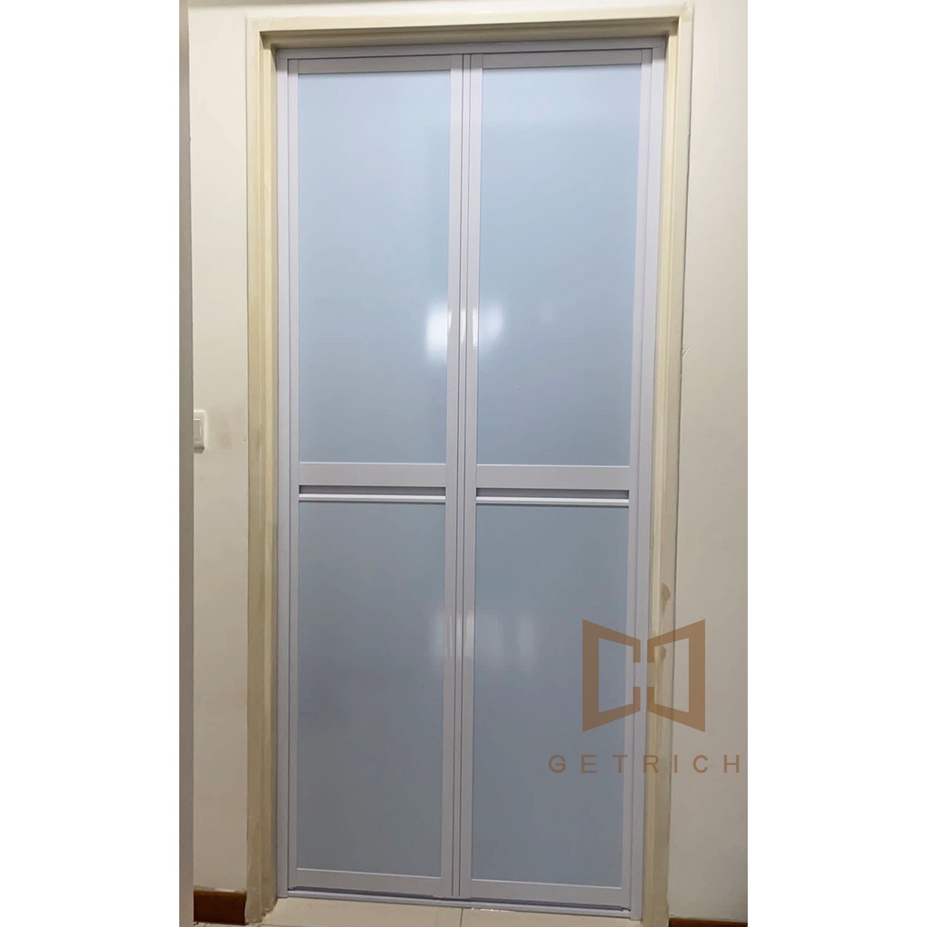 HDB Toilet Door Promotion Aluminium Bifold Toilet Doors Shopee Singapore