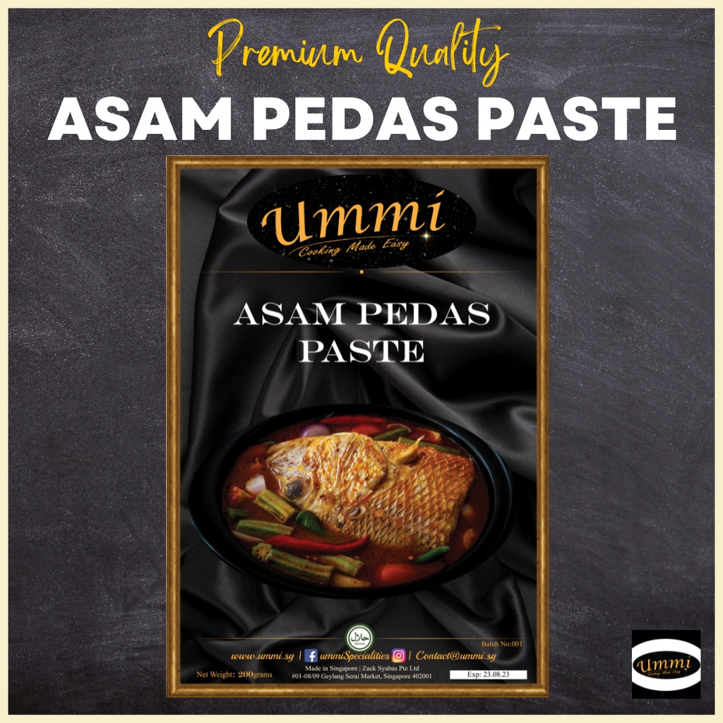 Instant Gravy / Cooking Paste (Asam Pedas, Black Pepper, Thai Curry ...