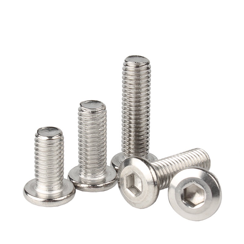 M6/m8/m10/m12 304 Stainless Steel Chamfered Large Flat Head Hexagon