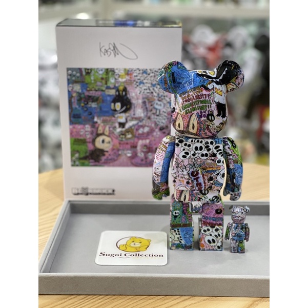 Pre-Order] BE@RBRICK x Kaising Lung Labubu 100%+400