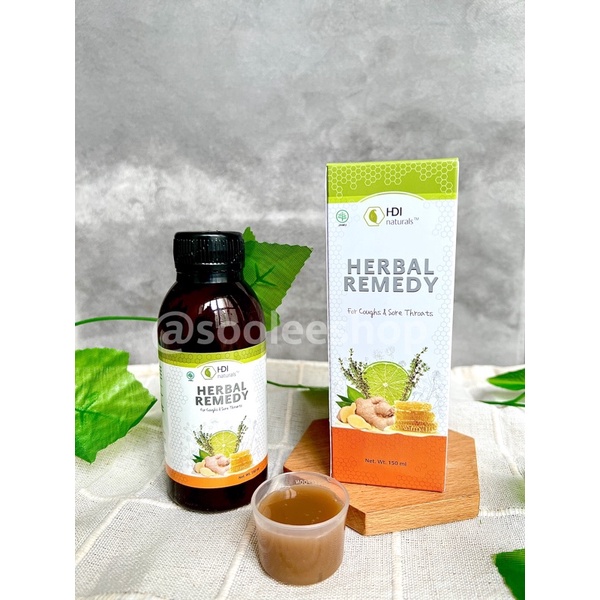 Herbal Remedy HDI naturals cough syrup Shopee Singapore