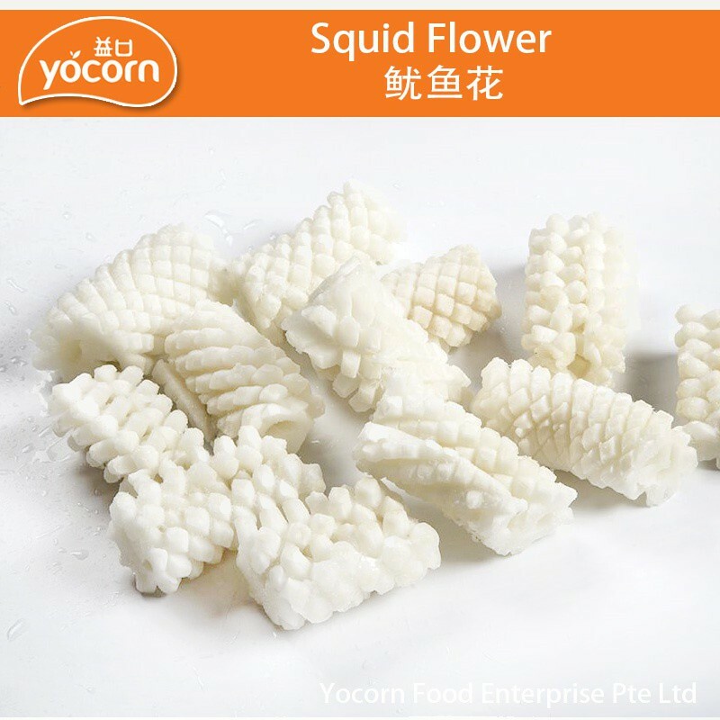 [YOCORN] Squid Flower 鱿鱼花 (1kg) - Frozen - Healthy | Shopee Singapore