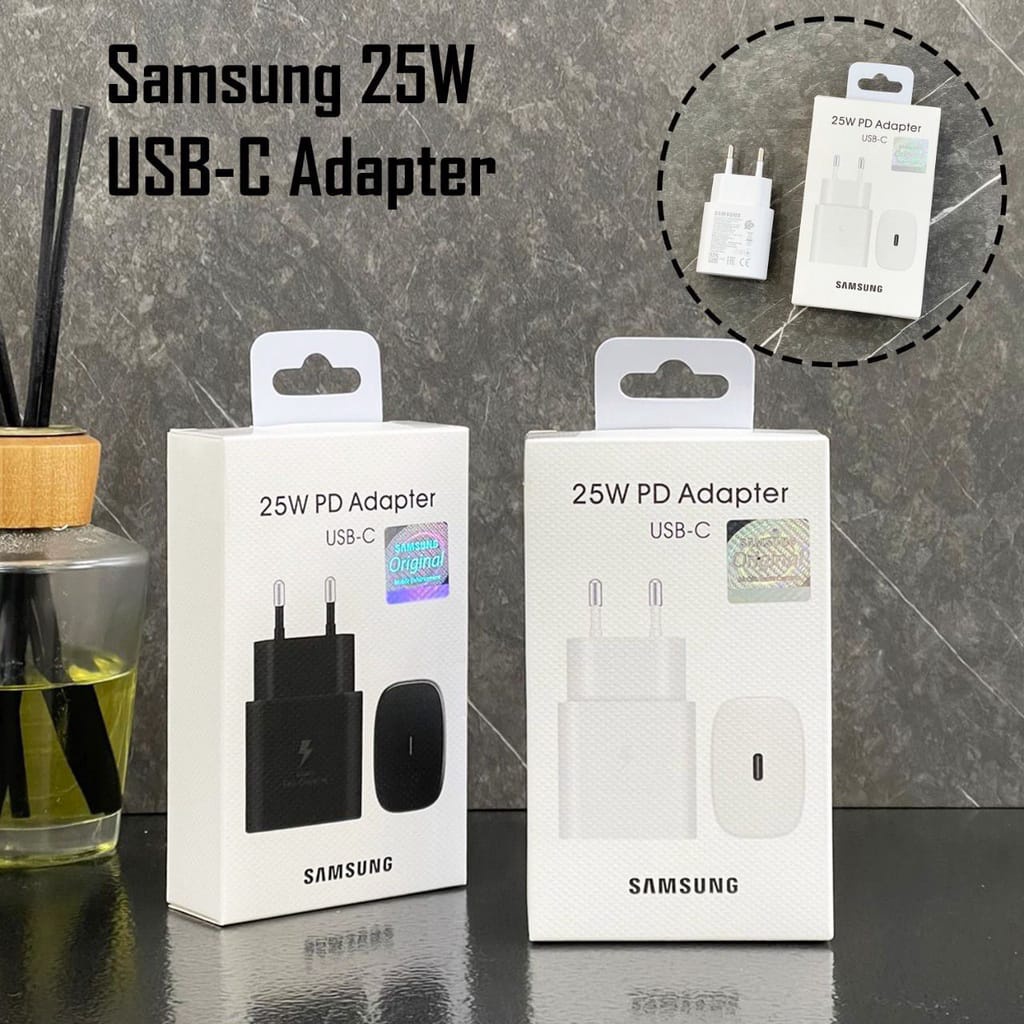 Samsung universal charger shell 25 watt type c to type c fast charging ...