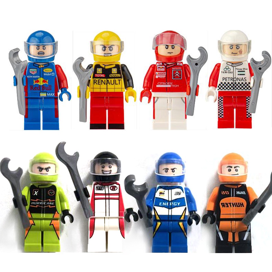 Lego discount racers minifigures