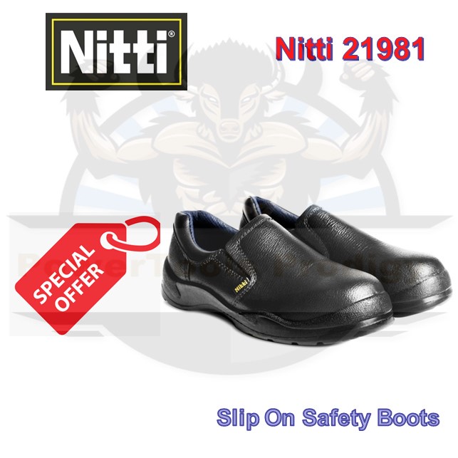 Low cut slip on work boots best sale