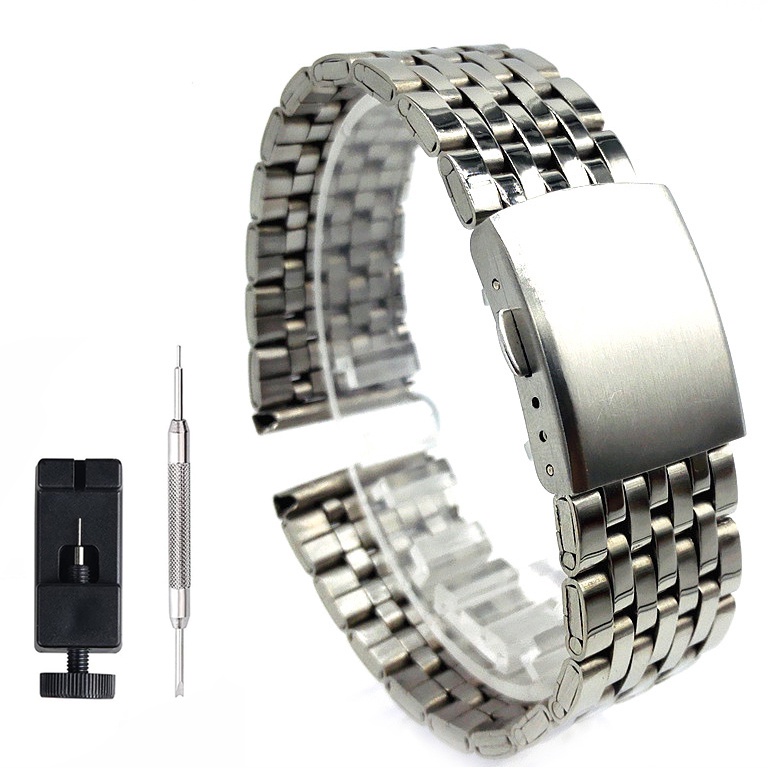 Watch Strap 20mm 22mm Stainless Steel Metal Watchband Replacement Wrist
