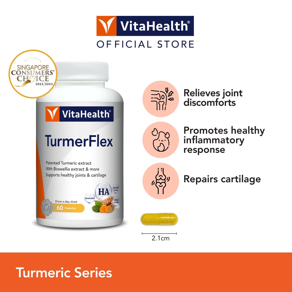 TurmerFlex 60s [EXP 06-2025]- Joint, Turmeric Extract, Chicken ...