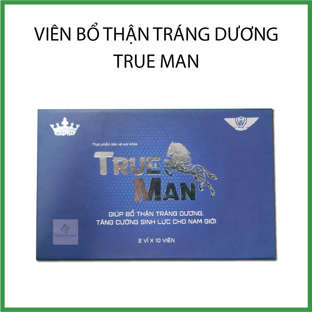 True Man popular Kidney tonic tablets (Box of 2 blisters x 10 capsules ...